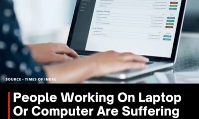 People Working On Laptop Or Computer Are Suffering From ‘Computer Vision Syndrome’