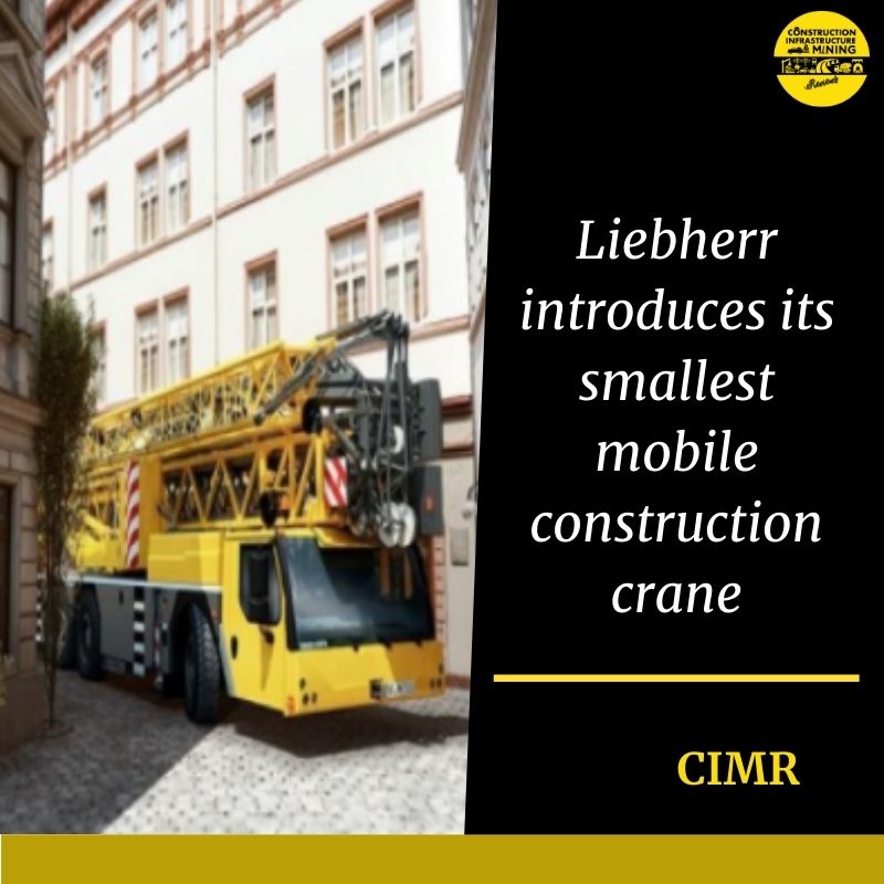 Liebherr introduces its smallest mobile construction crane