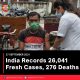 India Records 26,041 Fresh Cases, 276 Deaths