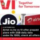 Airtel vs Jio vs Vi offer prepaid plans with 2GB daily data under Rs 1000, check all offers