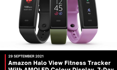 Amazon Halo View Fitness Tracker With AMOLED Colour Display, 7-Day Battery Life Launched to Rival Fitbit