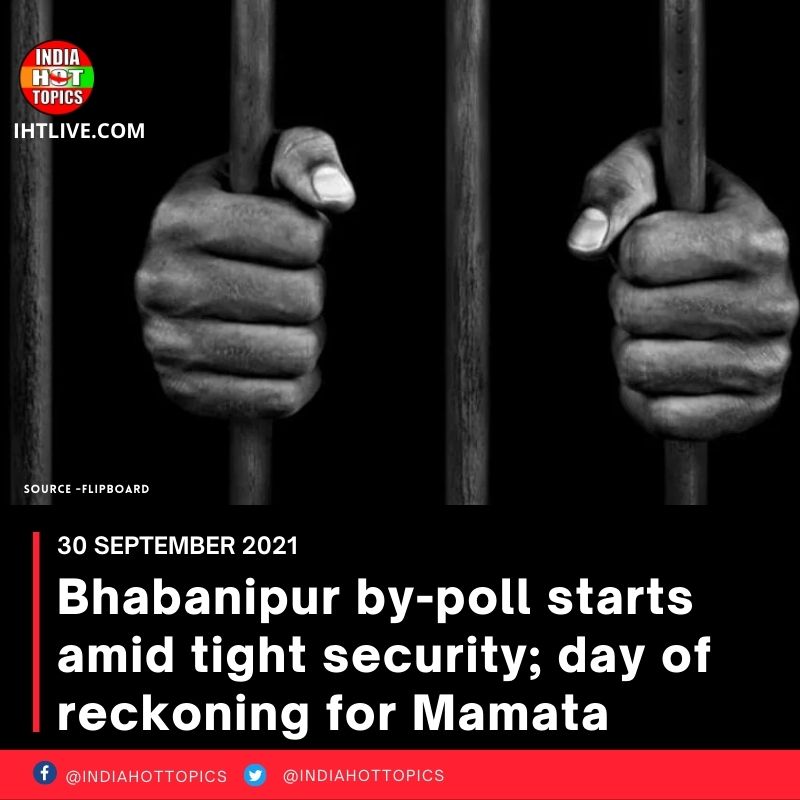 Bhabanipur by-poll starts amid tight security; day of reckoning for Mamata