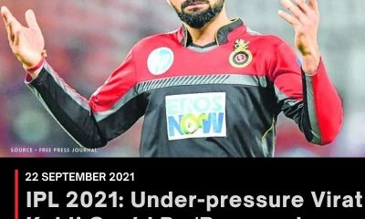 IPL 2021: Under-pressure Virat Kohli Could Be ‘Removed as RCB Captain Mid-way’