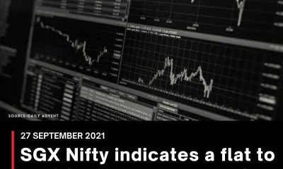 SGX Nifty indicates a flat to positive start for the Indian indices
