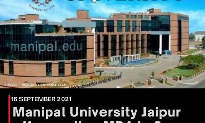 Manipal University Jaipur offers online MBA in 8 new domains