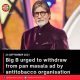 Big B urged to withdraw from pan masala ad by anti-tobacco organisation