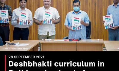 Deshbhakti curriculum in Delhi govt schools from today in major patriotic push