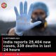 India reports 25,404 new cases, 339 deaths in last 24 hours