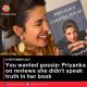 You wanted gossip: Priyanka on reviews she didn’t speak truth in her book