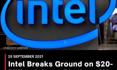 Intel Breaks Ground on -Billion Arizona Plants as US Chip Factory Race Heats Up
