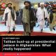 Taliban bust-up at presidential palace in Afghanistan: What really happened