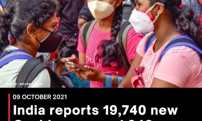 India reports 19,740 new Covid cases and 248 deaths in the past 24 hours