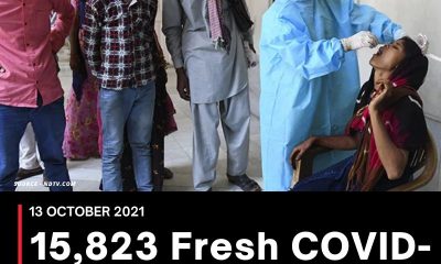 15,823 Fresh COVID-19 Cases In India