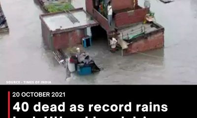 40 dead as record rains lash Uttarakhand, trigger floods