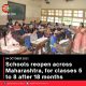 Schools reopen across Maharashtra, for classes 5 to 8 after 18 months