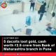 5 dacoits loot gold, cash worth ₹2.5 crore from Bank of Maharashtra branch in Pune