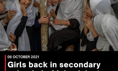 Girls back in secondary schools in Afghanistan’s Kunduz; video surfaces