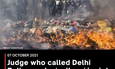 Judge who called Delhi Police probe ‘callous’ in riots cases transferred