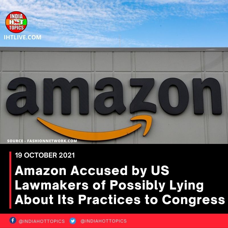 Amazon Accused by US Lawmakers of Possibly Lying About Its Practices to Congress