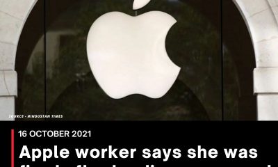 Apple worker says she was fired after leading movement against harassment