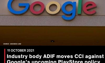 Industry body ADIF moves CCI against Google’s upcoming PlayStore policy for in-app purchases