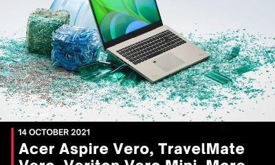 Acer Aspire Vero, TravelMate Vero, Veriton Vero Mini, More Eco-Friendly Products Launched