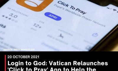 Login to God: Vatican Relaunches ‘Click to Pray’ App to Help the Faithful to Connect ‘Prayer With the World’