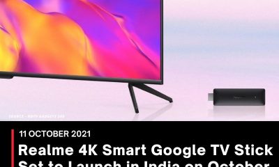 Realme 4K Smart Google TV Stick Set to Launch in India on October 13, Key Specifications Confirmed