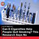 Can E-Cigarettes Help People Quit Smoking? This Research Says No