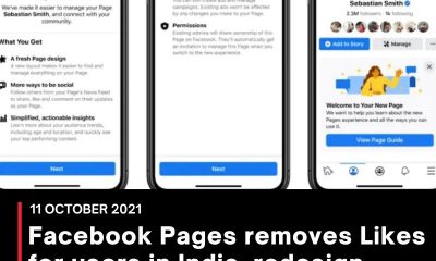 Facebook Pages removes Likes for users in India, redesign reduces focus on followers