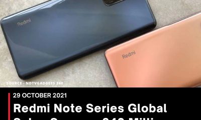 Redmi Note Series Global Sales Surpass 240 Million, Xiaomi Promises 10,000 Stores