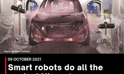 Smart robots do all the work at Nissan’s ‘intelligent’ plant: Report