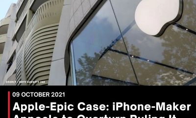 Apple-Epic Case: iPhone-Maker Appeals to Overturn Ruling It Was ‘Very Happy’ With