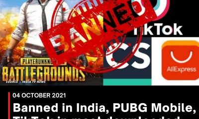 Banned in India, PUBG Mobile, TikTok in most downloaded apps list