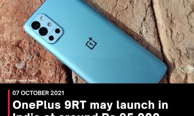 OnePlus 9RT may launch in India at around Rs 25,000, likely to come in three colours