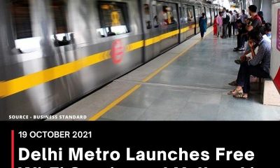 Delhi Metro Launches Free Wi-Fi Services at Yellow Line Metro Stations: How to Use