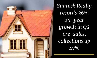 Sunteck Realty records 36% on-year growth in Q2 pre-sales, collections up 47%