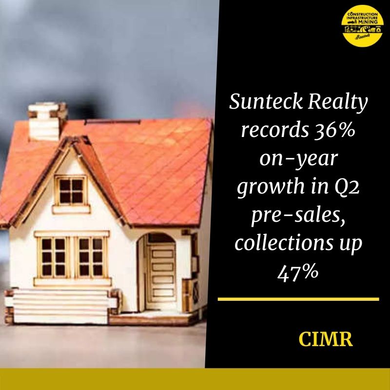 Sunteck Realty records 36% on-year growth in Q2 pre-sales, collections up 47%