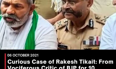 Curious Case of Rakesh Tikait: From Vociferous Critic of BJP for 10 Months to ‘Trouble-shooter’ in Lakhimpur Kheri