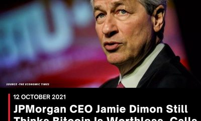 JPMorgan CEO Jamie Dimon Still Thinks Bitcoin Is Worthless, Calls Government Regulation Inevitable