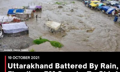 Uttarakhand Battered By Rain, Flooding, PM Speaks To Chief Minister