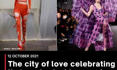 The city of love celebrating its love for fashion : paris fashion week spring 2022