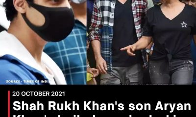 Shah Rukh Khan’s son Aryan Khan’s bail plea rejected in drugs case