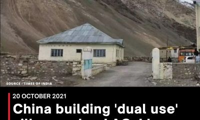 China building ‘dual use’ villages alon LAC: Lt General Manoj Pande