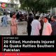 20 Killed, Hundreds Injured As Quake Rattles Southern Pakistan