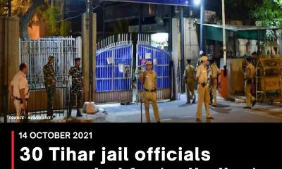 30 Tihar jail officials suspended for ‘colluding’ with ex-Unitech promoters