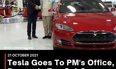 Tesla Goes To PM’s Office, Requests Tax Cut On Electric Vehicles: Report