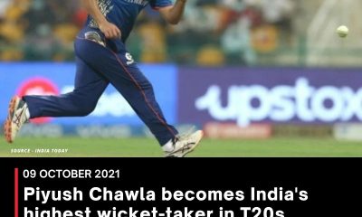 Piyush Chawla becomes India’s highest wicket-taker in T20s, Mohammad Nabi sets new catching record
