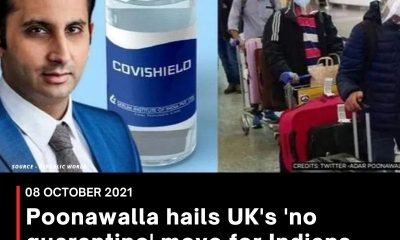 Poonawalla hails UK’s ‘no quarantine’ move for Indians fully vaccinated with Covishield