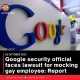 Google security official faces lawsuit for mocking gay employee: Report